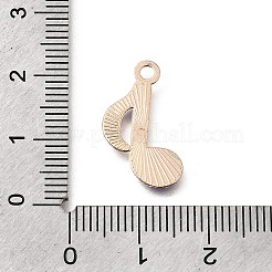 合金エナメルチャーム  音符チャーム  ゴールドカラー  ミックスカラー  20x12.5x1mm  穴：1.8mm&nbsp;X-FIND-H066-02G
