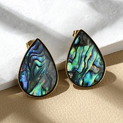 304 Stainless Steel Stud Earrings&nbsp;EJEW-C138-01G