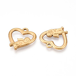304 Stainless Steel Pendants&nbsp;STAS-N109-40G