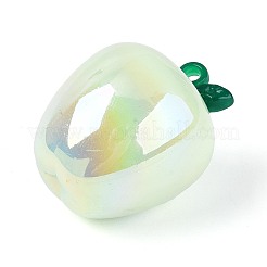 Plating Opaque Acrylic Pendants&nbsp;PACR-T018-01A