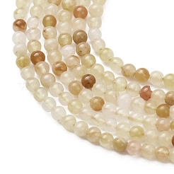 Natural Topaz Jade Beads Strands&nbsp;G-Z116-A12-2mm
