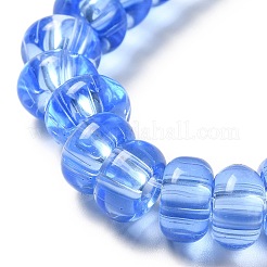 Transparent Glass Beads Strands&nbsp;LAMP-G156-20O