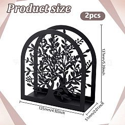 2Pcs Iron Napkin Holder&nbsp;AJEW-GO0004-85