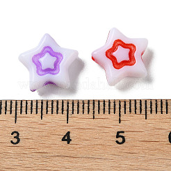 Opaque Acrylic Beads&nbsp;X-SACR-P031-19A
