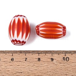 Handmade Millefiori Glass Barrel Beads&nbsp;LA-N002-15F