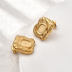304 Stainless Steel Stud Earring Findings&nbsp;STAS-K306-76G
