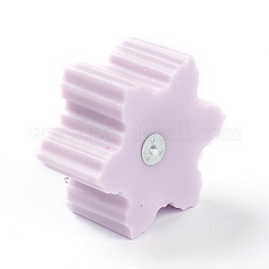 Snowflake Shaped Aromatherapy Smokeless Candles&nbsp;DIY-C001-01D