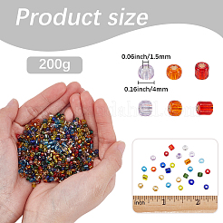 200G Glass Seed Beads&nbsp;SEED-SP0001-16B