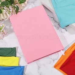 ポリエステルブックカバー8色8枚  長方形  ミックスカラー  370x230x1mm  1pc /カラー&nbsp;OFST-GL0001-07