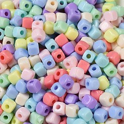 Opaque Acrylic Beads&nbsp;OACR-B025-06