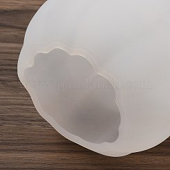 カボチャのシリコン型 キャンドル型  キャンドルアロマテラピー作り用  ホワイト  90x76mm&nbsp;SIL-B071-04C