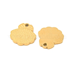 Ion Plating(IP) 304 Stainless Steel Charms&nbsp;STAS-S135-01G