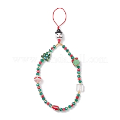 Christmas Snowman Mobile Accessories&nbsp;HJEW-MZ00302