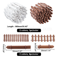 Miniature Fairy Garden Fence&nbsp;AJEW-CA0001-50