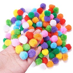 20mmの多色のポンポンズボール約500個のDIYの人形工芸品の飾り&nbsp;AJEW-PH0001-20mm-M
