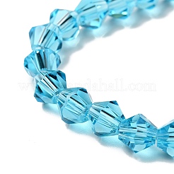 Imitation Austrian Crystal 5301 Bicone Beads&nbsp;GLAA-S026-6mm-M