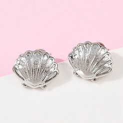 Brass Stud Earrings&nbsp;EJEW-R032-02P