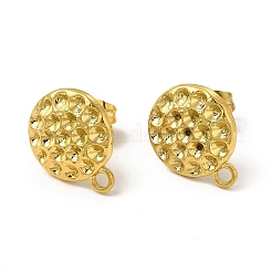 Ion Plating(IP) 304 Stainless Steel Stud Earring Findings&nbsp;EJEW-I281-26G