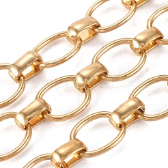 PVD Vacuum Plating 304 Stainless Steel Rolo Chains&nbsp;CHS-F009-04-G