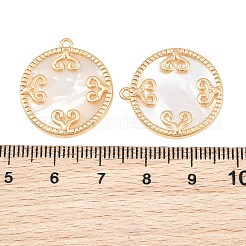 Brass & Natural Shell Pendants&nbsp;SH-CBA7BFE-02A-G