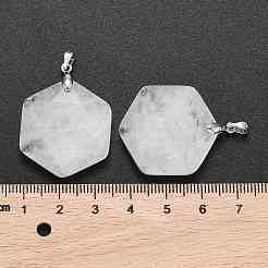 Natural Quartz Crystal Pendants&nbsp;G-F340-03F