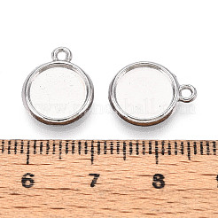 Tibetan Style Alloy Charms Cabochon Settings&nbsp;PALLOY-N178-12AS-A