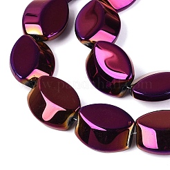 Electroplate Glass Beads Strands&nbsp;X-EGLA-Q134-02A-A04