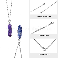 DIY Stone Jewelry Set Making Kit&nbsp;DIY-SZ0007-87