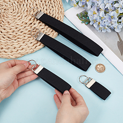 4Pcs 4 Styles Felt Keychain Clasps&nbsp;FIND-GF0009-67