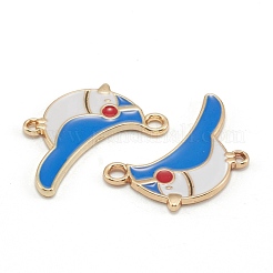 Alloy Enamel Links Connectors&nbsp;ENAM-E569-05