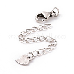 925 Sterling Silver Chain Extenders&nbsp;STER-D036-37AS
