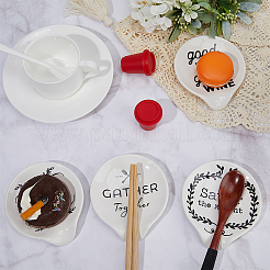 Ceramic Spoon Holders&nbsp;AJEW-WH0083-38A