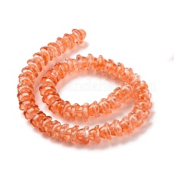 Transparent Glass Beads Strands&nbsp;LAMP-H061-01D-06