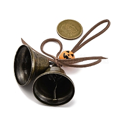 Halloween Iron Bell Hanging Ornaments&nbsp;HJEW-JM02432