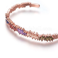 Brass Cuff Bangles&nbsp;BJEW-P245-03