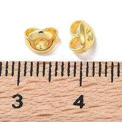 Rack Plating Brass Ear Nuts&nbsp;KK-F090-09G