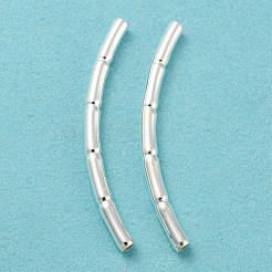 925 Sterling Silver Tube Beads&nbsp;STER-Z004-04C