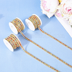 Iron Rhinestone Cup Chains&nbsp;CH-WH20001-02A