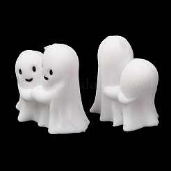 ハロウィンシリコンフォーカルビーズ  幽霊を抱きしめる  28x27x14.5mm  穴：3mm&nbsp;SL-CBADC51-03