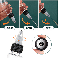 Plastic Needle Nose Graduated Bottles&nbsp;MRMJ-WH0002-24D
