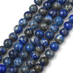 Natural Lapis Lazuli Bead Strands&nbsp;X-G-G953-01-8mm
