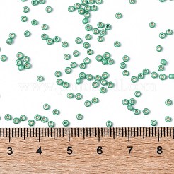 トーホー 11/0ラウンドビーズ  日本製シードビーズ  （pf561f）パーマフィニッシュティールアクアメタリックマット  2.2mm  穴：0.8mm  約1110個/10g&nbsp;X-SEED-TR11-PF0561F