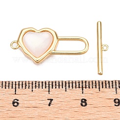 Brass Toggle Clasps&nbsp;KK-N254-140G