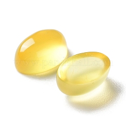 Natural Yellow Agate Cabochons&nbsp;G-A029-01-09