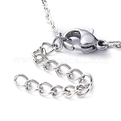 Non-Tarnish 304 Stainless Steel Pendant Necklaces&nbsp;NJEW-JN02848-01
