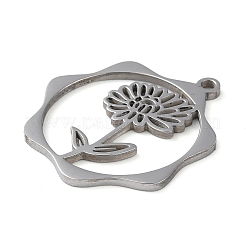 Non-Tarnish 304 Stainless Steel Pendants&nbsp;STAS-P338-01B-P