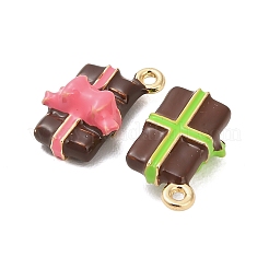 Alloy Enamel Pendants&nbsp;ENAM-A014-02G