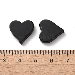 トロキッド貝ペンダント  ポーカーチャーム  スプレー塗装  ハート  16~16.5x16~16.5x2.5~3mm  穴：0.7~0.8mm&nbsp;SSHEL-B002-05A