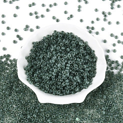 6/0 Transparent Inside Colours Glass Seed Beads&nbsp;SEED-N008-08D