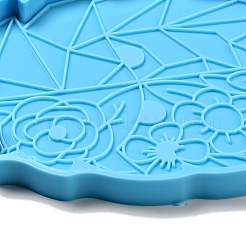 DIY Lion with Flower Cup Mat Silicone Molds&nbsp;DIY-A034-01B